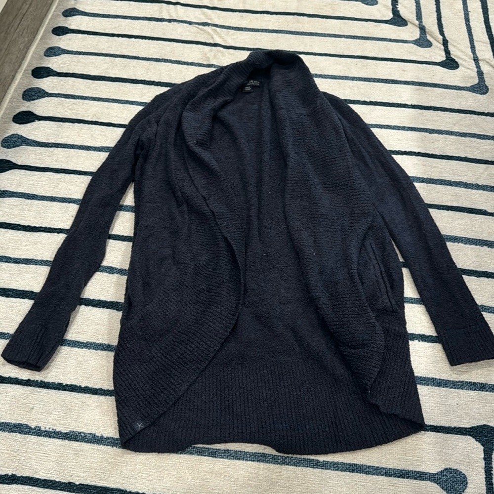 Barefoot Dreams Navy cardigan